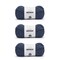 Bernat Softee Cotton Seaside Blue Yarn - 3 Pack of 120g/4.25oz - Nylon - 3 DK (Light) - 254 Yards - Knitting/Crochet